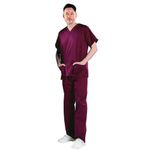 Smart Scrub Trouser Maroon S