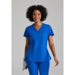 One Racer Scrub Top Ro Blue Xl