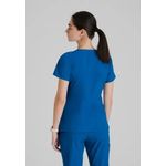 One Pulse Scrub Top Ro Blue L