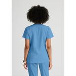 One Racer Scrub Top Ceil L
