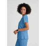 One Racer Scrub Top Ceil L