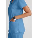 One Racer Scrub Top Ceil L