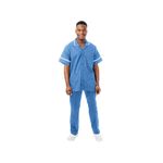 Philip Male Tunic Hosp Blu/Wht 34