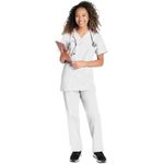 Originals Scrub Set White 4Xl