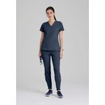 One Pulse Scrub Top Steel M