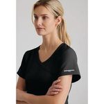 Reliance Womens Scrub Top Black 2Xs