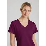 Reliance Womens Scrub Top Wine S