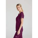 Reliance Womens Scrub Top Wine M