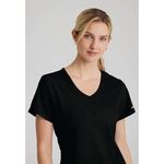 Reliance Womens Scrub Top Black 4Xl