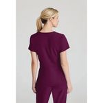 Reliance Womens Scrub Top Wine 2Xl