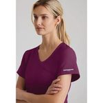 Reliance Womens Scrub Top Wine 4Xl