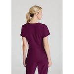 Reliance Womens Scrub Top Wine 5Xl