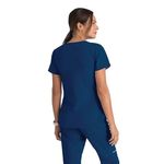 Breeze Womens Scrub Top Navy 5Xl