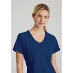 Reliance Womens Scrub Top Navy 2Xs