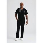 Structure Scrub Trouser Black M