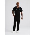 Structure Scrub Trs Sht Black M