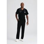 Structure Scrub Trouser Black 2Xl