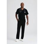 Structure Scrub Trouser Black 3Xl
