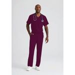 Structure Scrub Trouser Wine 3Xl