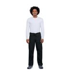 Drawstring Scrub Trs Black 4Xl