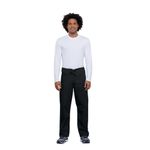 Drawstring Scrub Trs Black 4Xl
