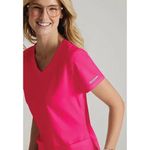 Breeze Womens Scrub Top Vib Pink Xs