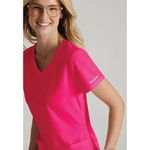 Breeze Womens Scrub Top Vib Pink 3Xl