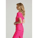 Breeze Womens Scrub Top Vib Pink 4Xl
