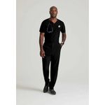 One Velocity Scrub Top Black L