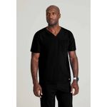 One Velocity Scrub Top Black Xl
