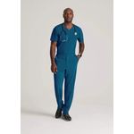 One Velocity Scrub Top Bah Blue Xs
