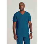 One Velocity Scrub Top Bah Blue Xl