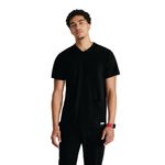 Skt193 Thesis Scrub Top Black Xs
