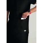 Skt193 Thesis Scrub Top Black M