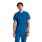 Skt193 Thesis Scrub Top Ro Blue S