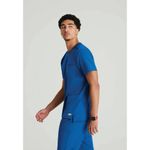 Skt193 Thesis Scrub Top Ro Blue S