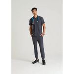 Skt193 Thesis Scrub Top Pewter Xs