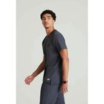 Skt193 Thesis Scrub Top Pewter S