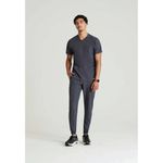 Skt193 Thesis Scrub Top Pewter S