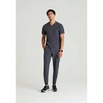 Skt193 Thesis Scrub Top Pewter L