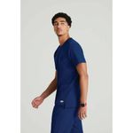Skt193 Thesis Scrub Top Navy M