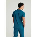 Skt193 Thesis Scrub Top Bah Blue M