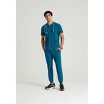 Skt193 Thesis Scrub Top Bah Blue L