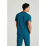 Skt193 Thesis Scrub Top Bah Blue L