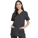 Unisex Scrub Set Top/Trs Pewter Xl