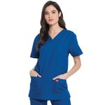 Unisex Scrub Set Top/Trs Ro Blu Xs