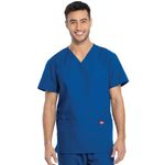 Unisex Scrub Set Top/Trs Ro Blu Xs