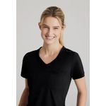 Flow Knit Scrub Top Black 5Xl