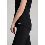 Flow Knit Scrub Top Black 5Xl