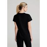 Flow Knit Scrub Top Black 5Xl